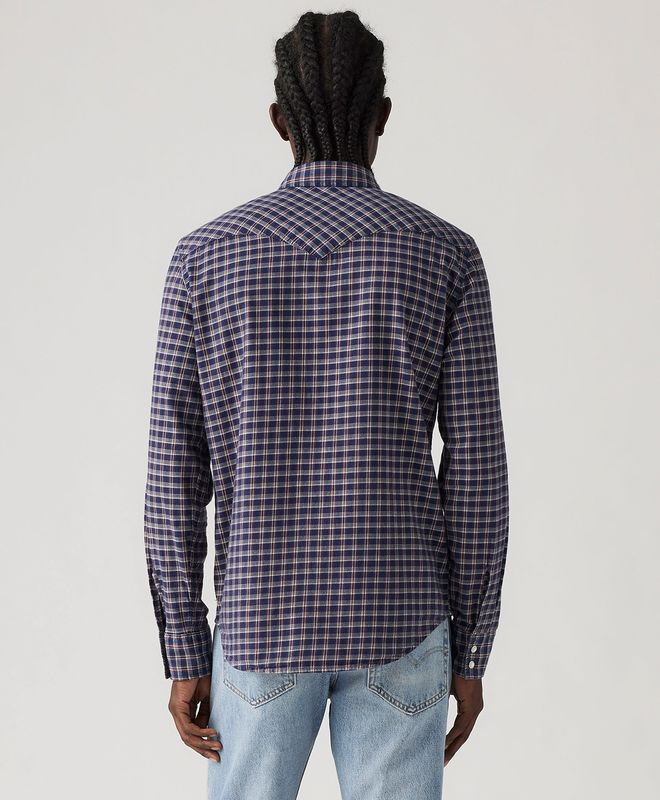 Camisa Manga Larga Classic Western Standard Para Hombre