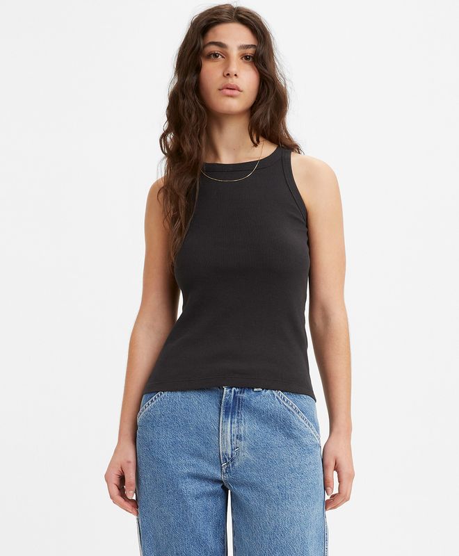 Camiseta Manga Sisa Essential Racer Tank Para Mujer