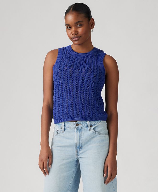 Chaleco Sunrise Crochet Tank Para Mujer