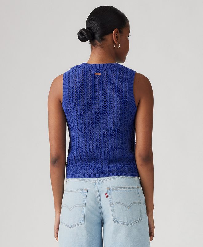 Chaleco Sunrise Crochet Tank Para Mujer