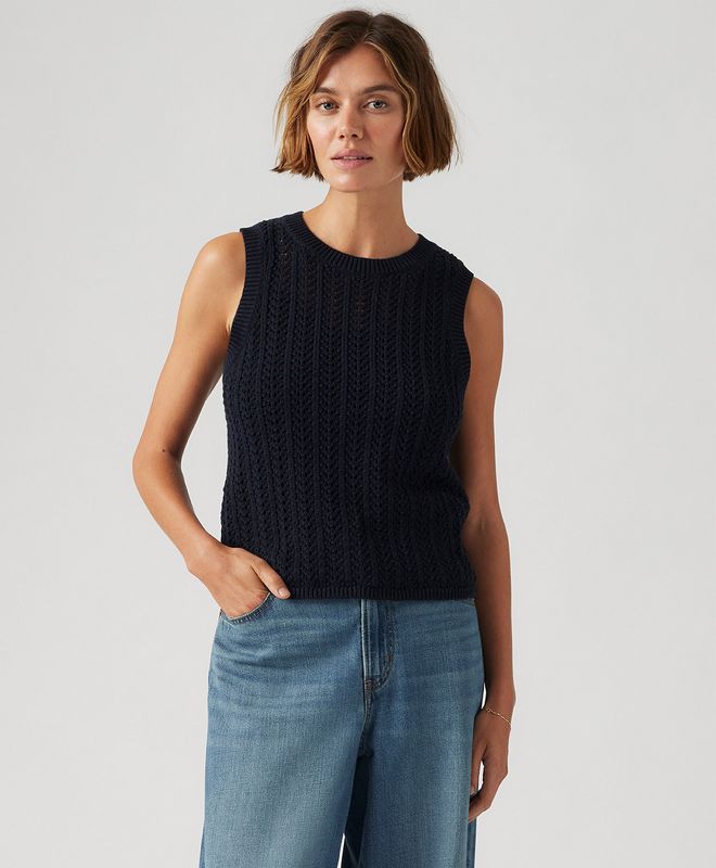 Chaleco Sunrise Crochet Tank Para Mujer