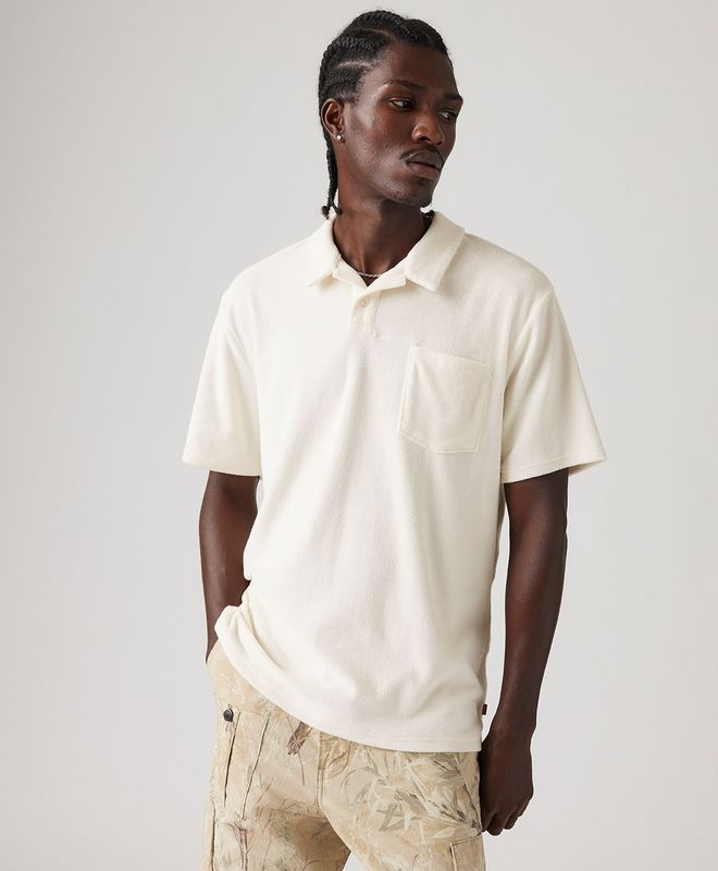Polo Terry Pocket Para Hombre