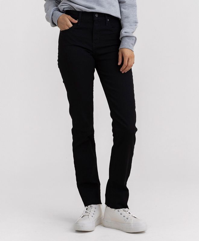 Jean Levi's® 724 High Rise Straight Crop Para Mujer