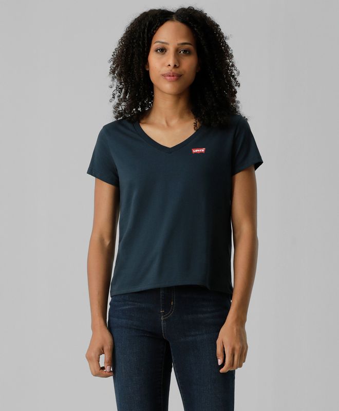Camiseta Perfect V Neck Levi's® Para Mujer