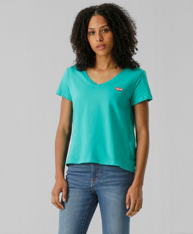 Camiseta Perfect V Neck Levi's® Para Mujer
