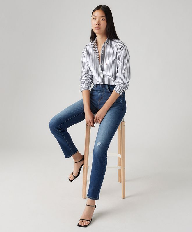 Jeans 724 High Rise Straight Levi’s® Para Mujer