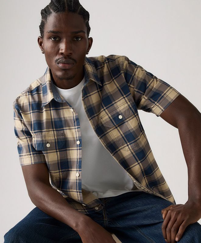 Camisa Manga Corta Dalton Worker Levi’s® Para Hombre