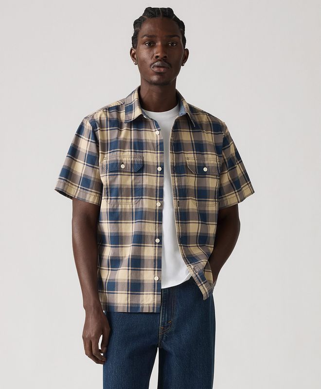 Camisa Manga Corta Dalton Worker Levi’s® Para Hombre