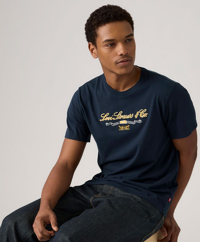 Camiseta Manga Corta Relaxed Levi’s® Para Hombre