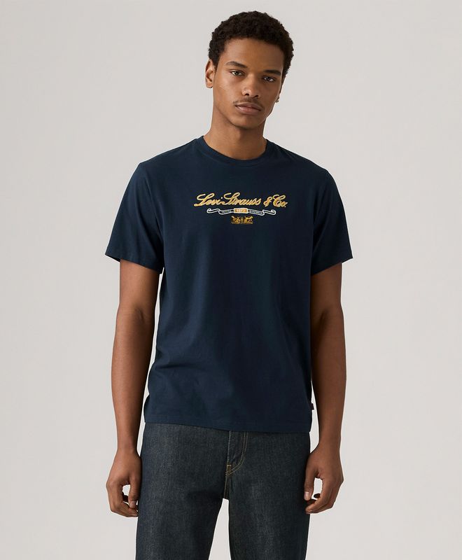 Camiseta Manga Corta Relaxed Levi’s® Para Hombre