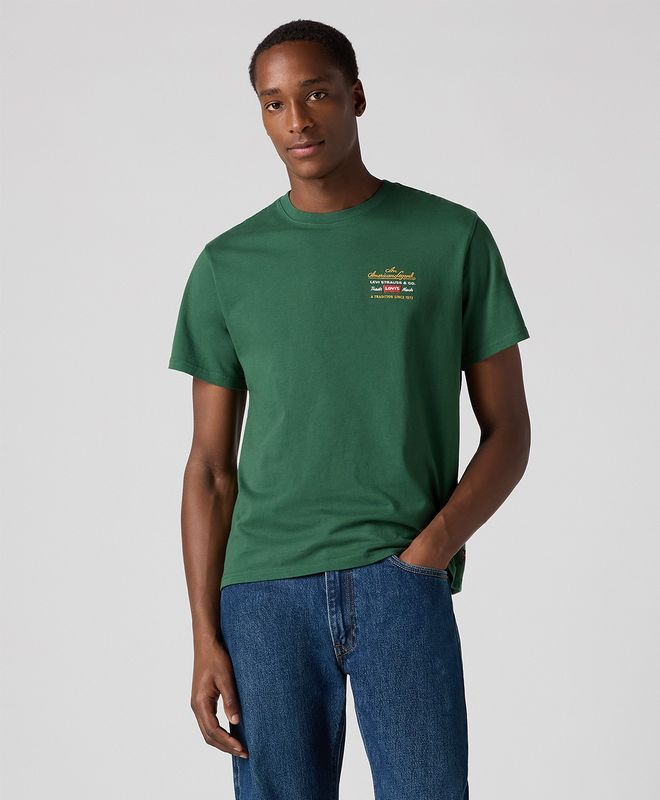 Camiseta Manga Corta Relaxed Levi’s® Para Hombre