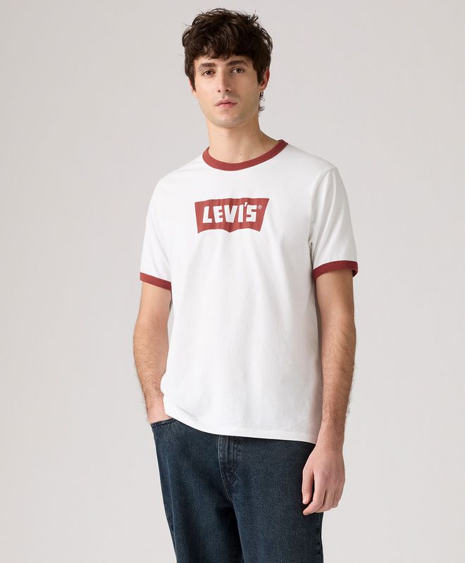 Camiseta Manga Corta Ringer Levi’s® Para Hombre