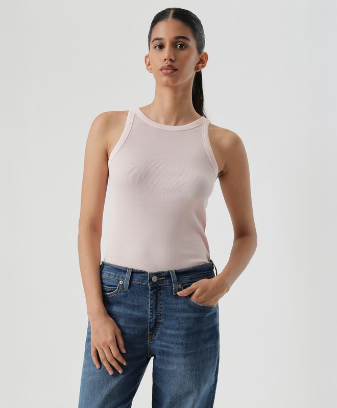 Camiseta Manga Sisa Essential Racer Tank Levi’s® Para Mujer