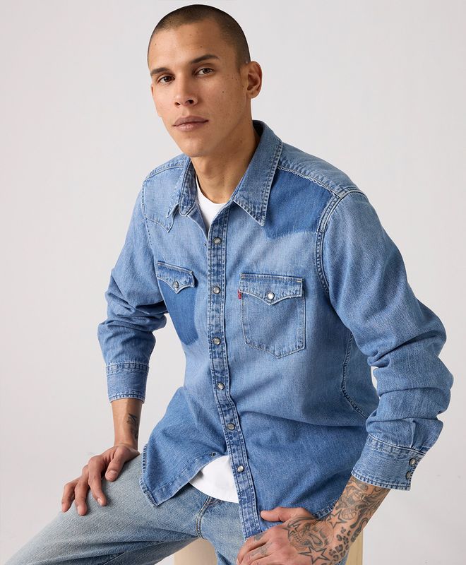 Camisa Manga Larga Classic Western Levi’s® Para Hombre