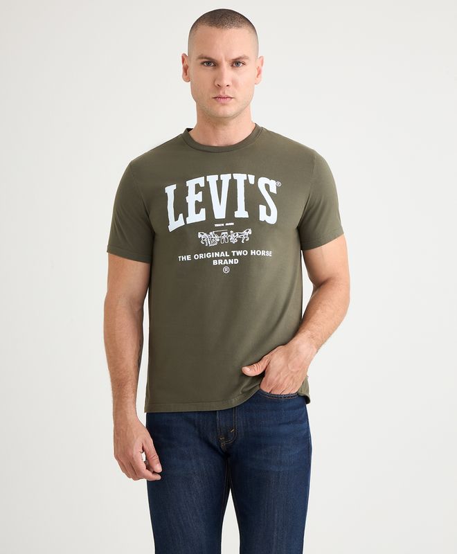 Camiseta Manga Corta Levi’s® Para Hombre