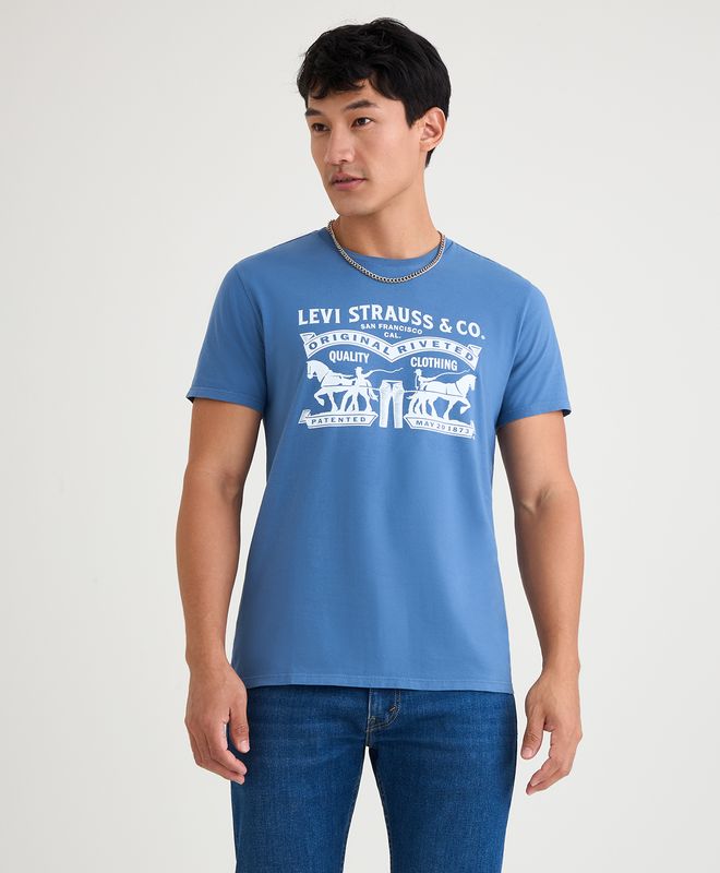 Camiseta Manga Corta Levi’s® Para Hombre