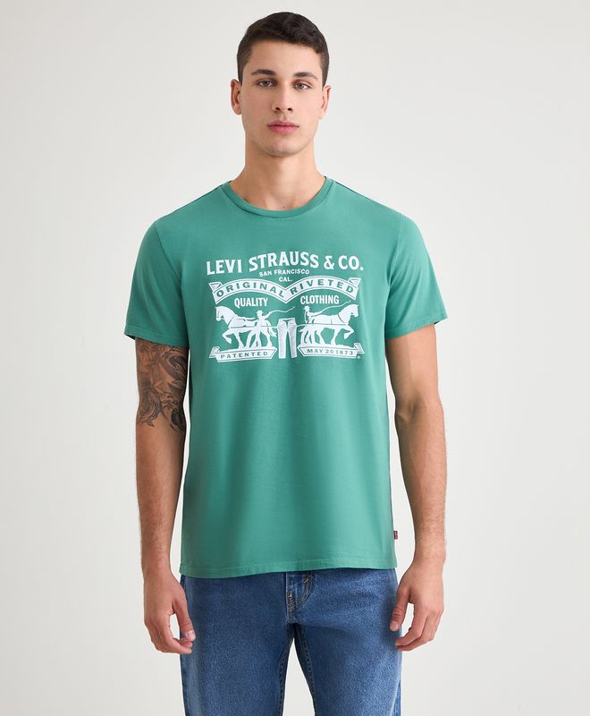 Camiseta Manga Corta Levi’s® Para Hombre