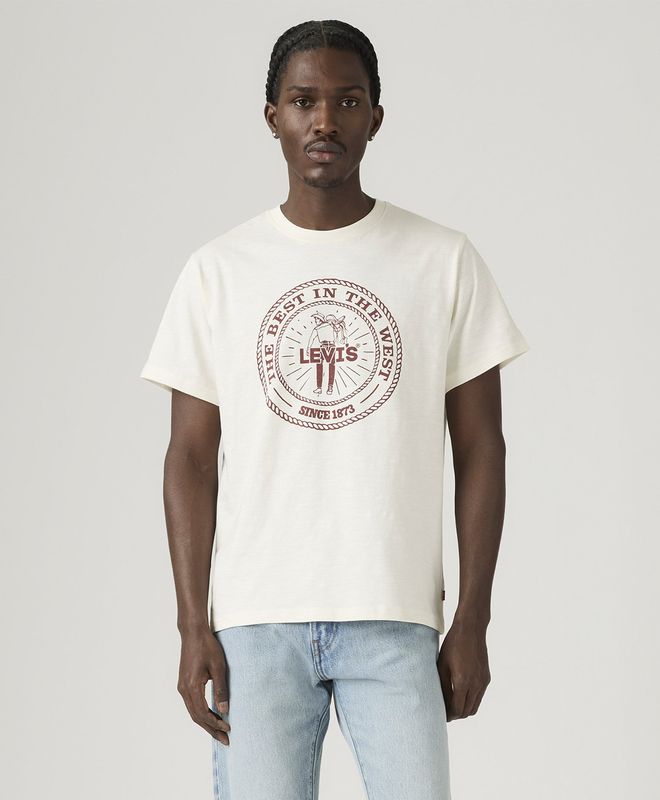 Camiseta Manga Corta Relaxed Levi’s® Para Hombre