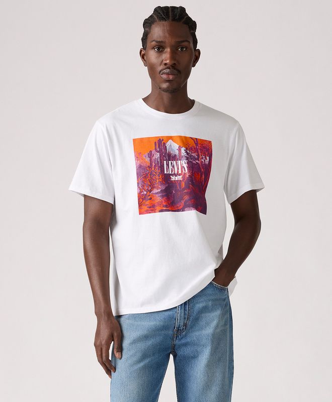 Camiseta Manga Corta Relaxed Levi’s® Para Hombre