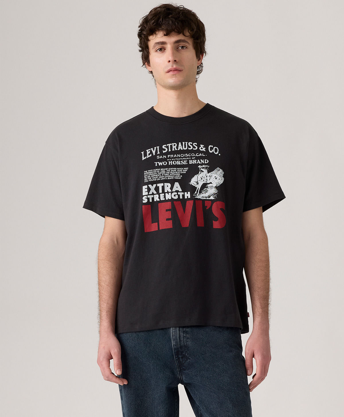 Marca Levis Remera Levis Hombre Negra Remera Levi's Graphic Set-In