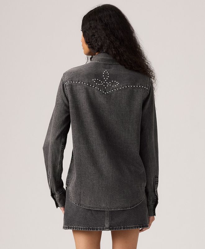 Camisa Manga Larga Iconic Western Levi’s® Para Mujer