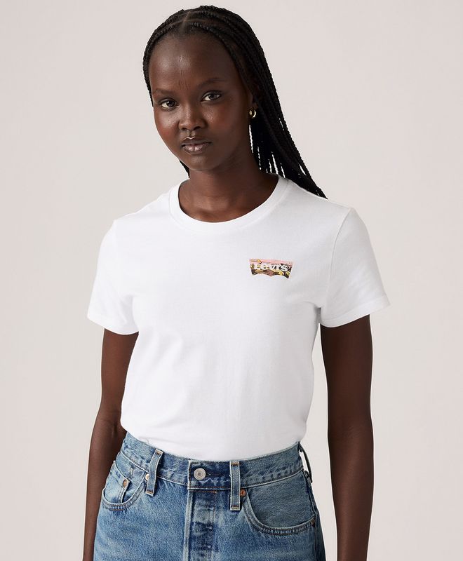 Camiseta Manga Corta The Perfect Levi’s® Para Mujer