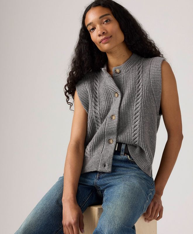 Chaleco Ines Cable Levi’s® Para Mujer