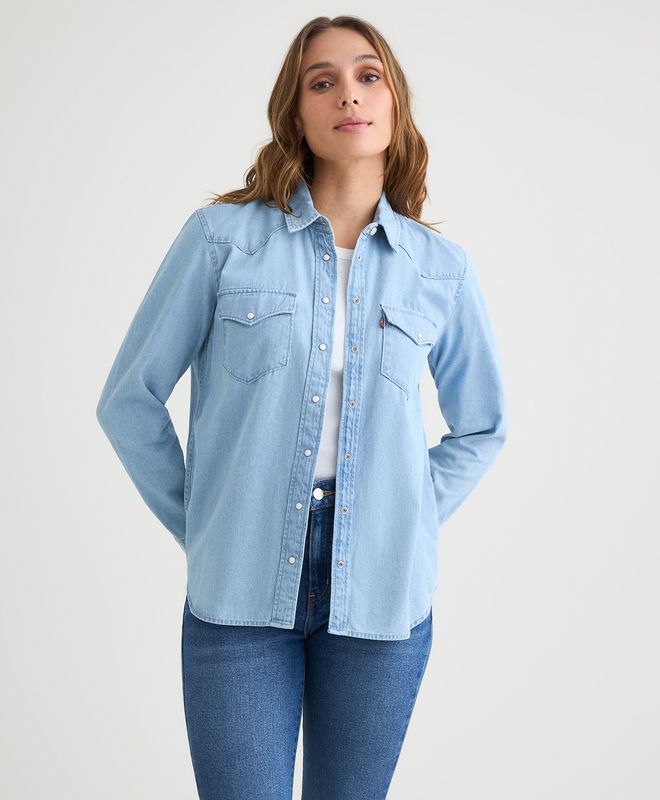 Camisa Manga Larga The Ultimate Western Levi’s® Para Mujer