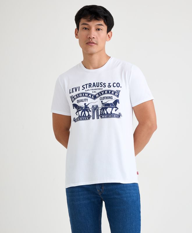Camiseta Manga Corta Levi’s® Para Hombre