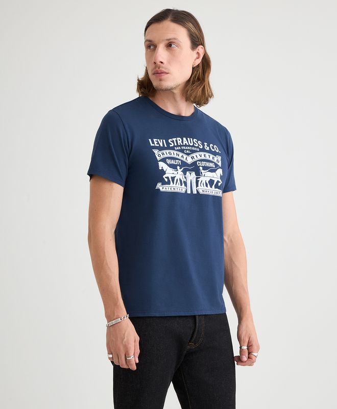 Camiseta Manga Corta Levi’s® Para Hombre