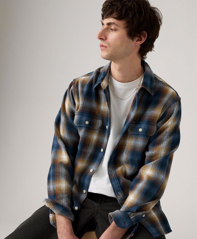 Camisa Manga Larga Jackson Worker Levi’s® Para Hombre