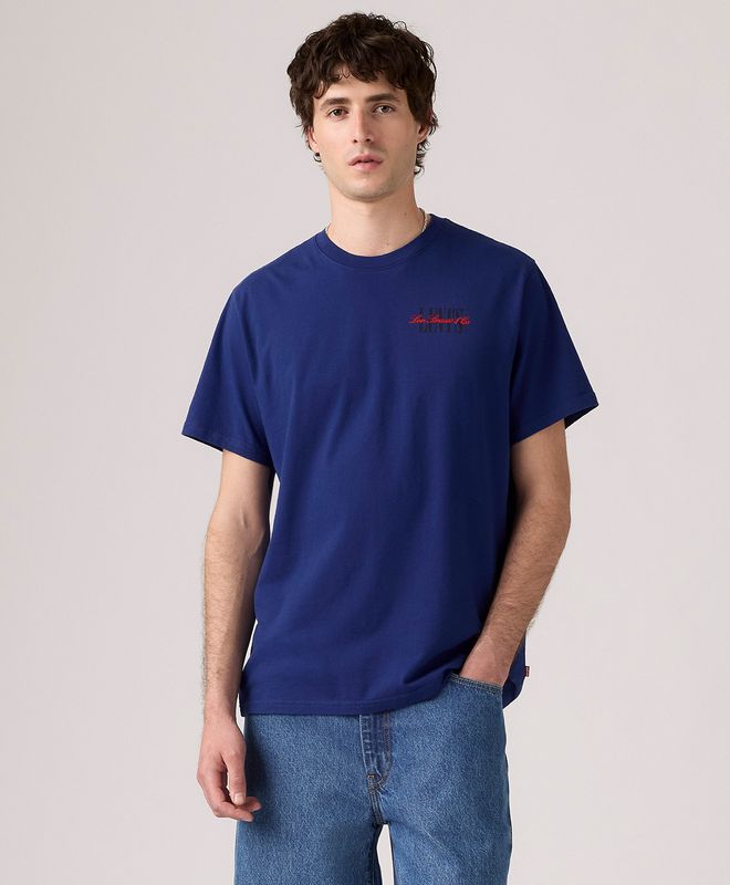 Camiseta Manga Corta Relaxed Levi’s® Para Hombre