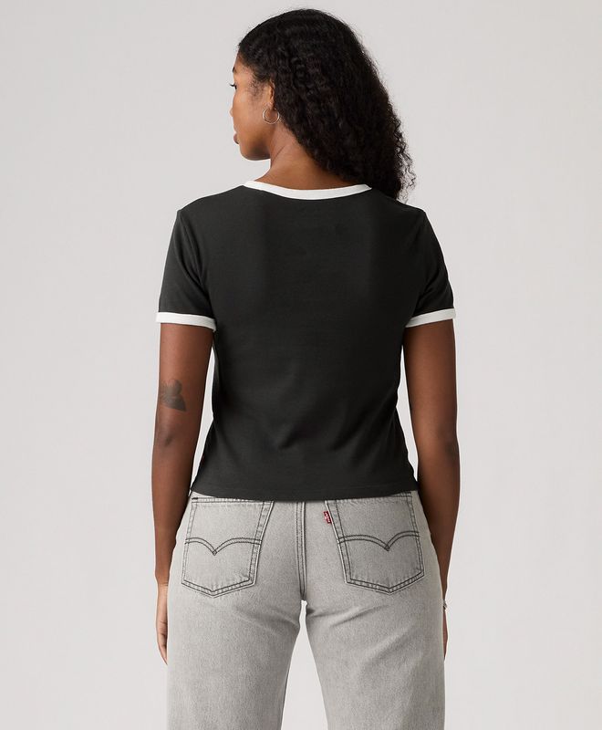 Camiseta Manga Corta Rickie Levi’s® Para Mujer