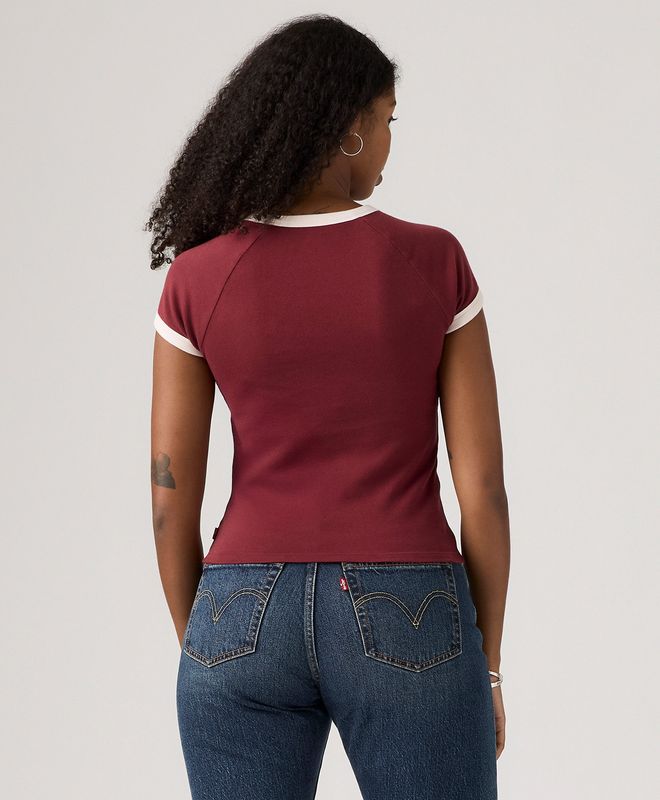 Camiseta Manga Corta Riley Levi’s® Para Mujer