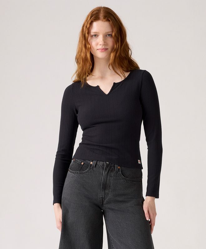 Camiseta Manga Larga Cozy Levi’s® Para Mujer