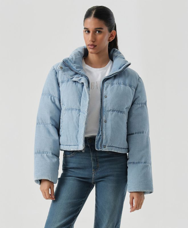 Chaqueta Cropped Puffer Levi’s® Para Mujer