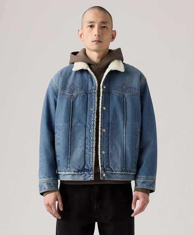 Chaqueta Western Sherpa Trucker Levi’s® Para Hombre