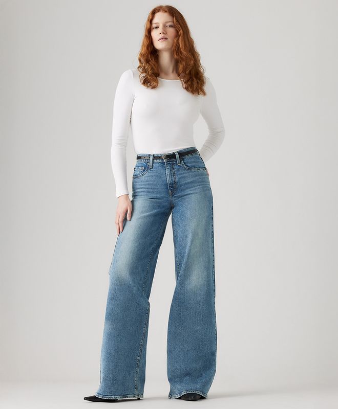 Jeans 728 High Rise Wide Leg Levi’s® Para Mujer