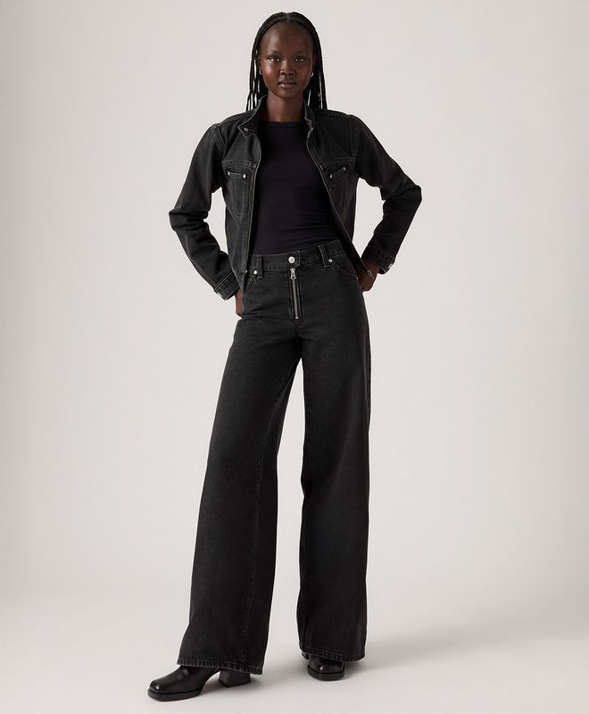 Jeans 94' Wide Leg Moto Levi’s® Para Mujer