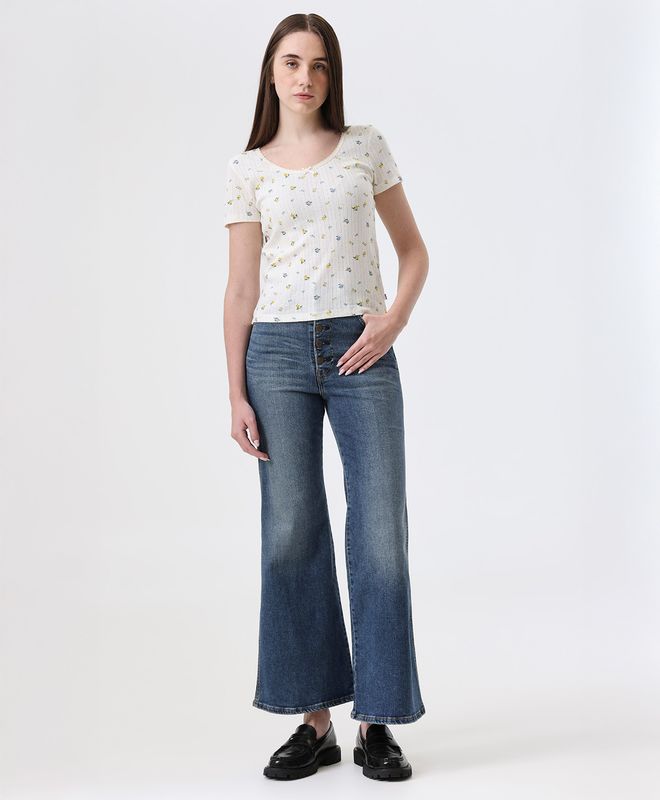 Jeans Ribcage Bells 70S Levi’s® Para Mujer