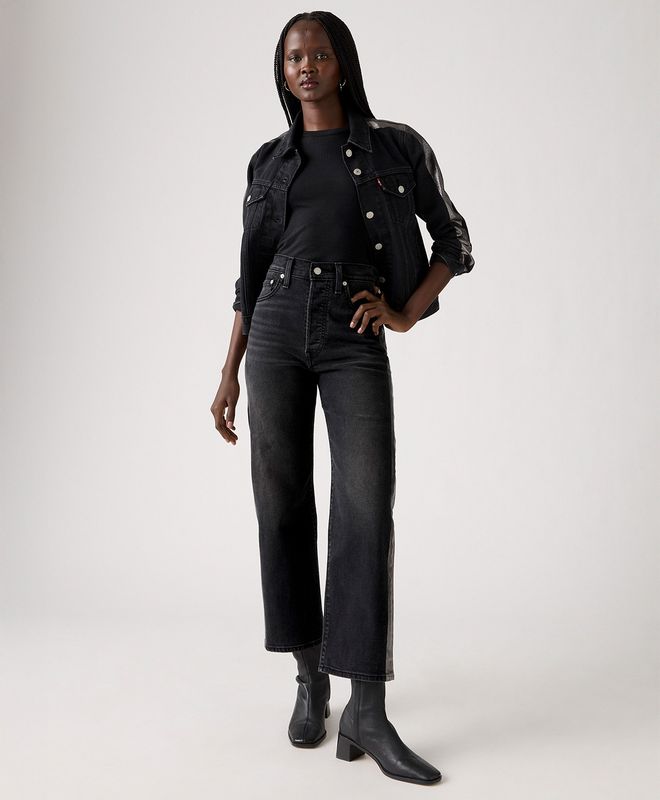 Jeans Ribcage Straight Levi’s® Para Mujer