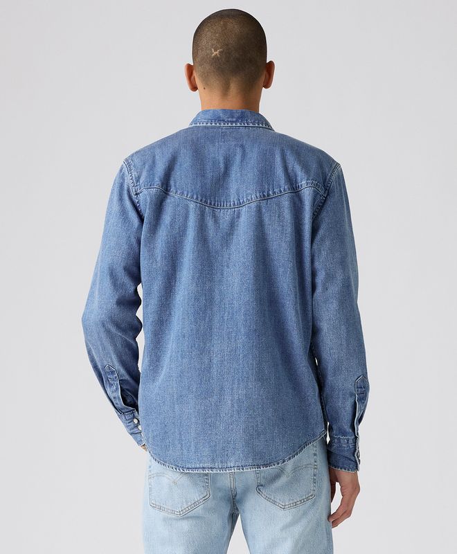 Camisa Manga Larga Smiley Western Levi’s® Para Hombre