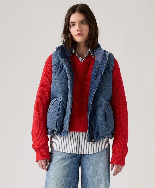 Chaleco Western Bubble Levi’s® Para Mujer