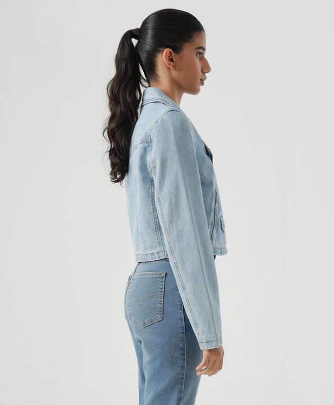 Chaqueta Cropped Moto Levi’s® Para Mujer