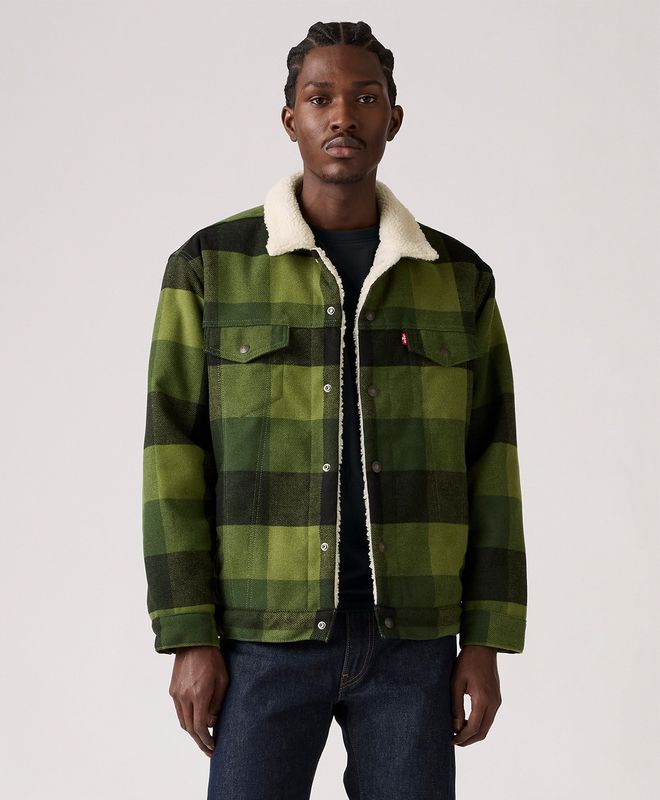 Chaqueta Plaid Levi’s® Para Hombre
