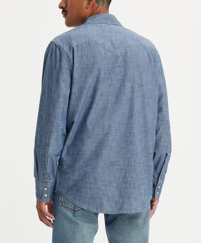 Camisa Manga Larga Barstow Western Standard Para Hombre