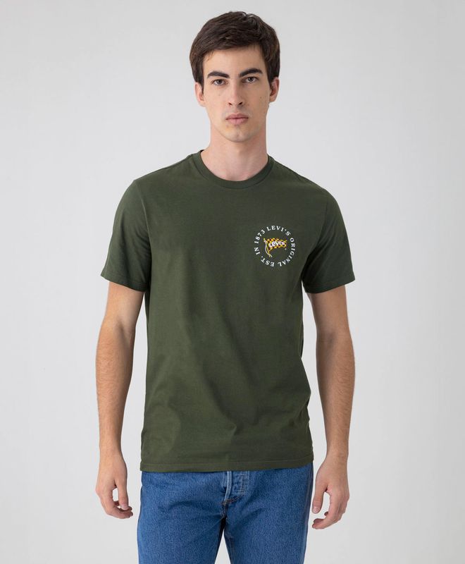 Camiseta Manga Corta Levi’s® Para Hombre