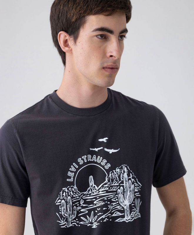 Camiseta Manga Corta Levi’s® Para Hombre
