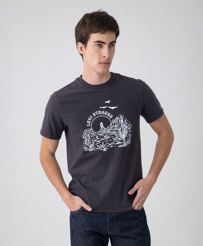 Camiseta Manga Corta Levi’s® Para Hombre