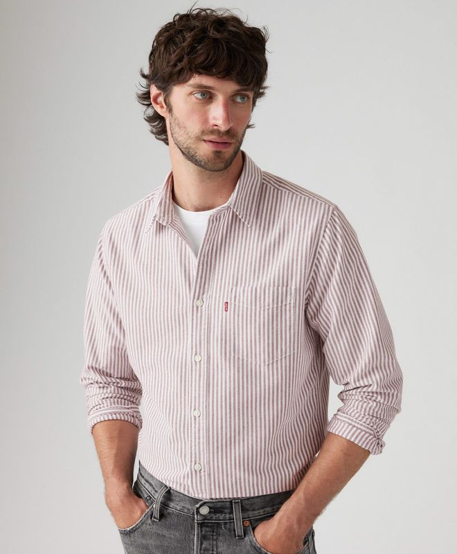 Camisa Manga Larga Pocket Standard Levi’s® Para Hombre